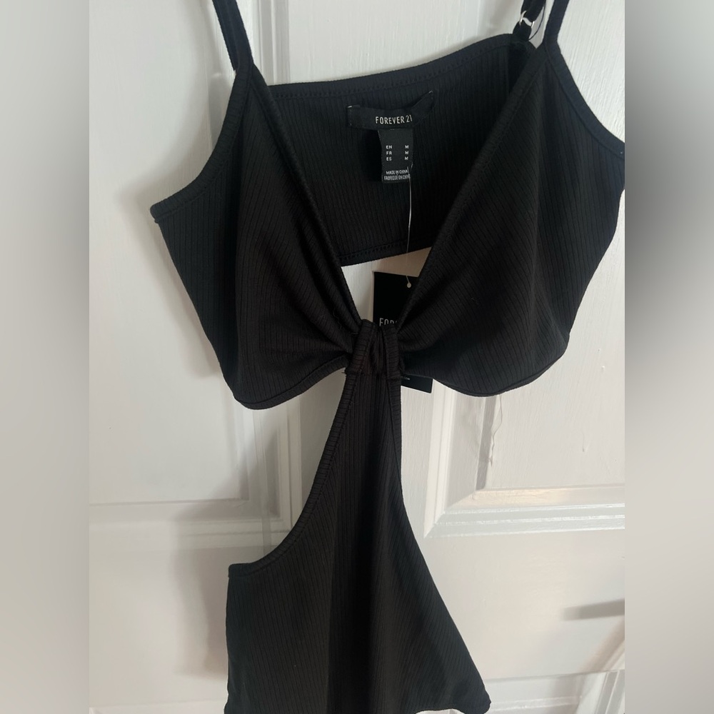 Forever 21 Black Women's Bodysuit